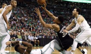 NBA – Giannis Antetokounmpo prend la défaite face aux Celtics pour lui