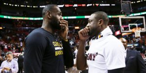 NBA – Dwyane Wade s’amuse d’un commentaire sur LeBron et lui