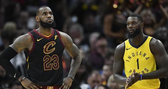 LeBron James et Lance Stephenson