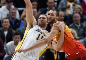 NBA – Les Français de la nuit : Rudy Gobert est resté calme au Staples Center !