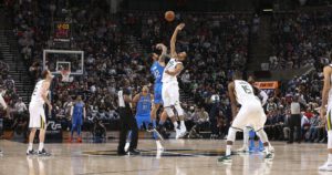 NBA – Les Français de la nuit : Le Jazz de Rudy Gobert chute contre le Thunder, Guerschon Yabusele n’a pas joué mais les Celtics sont victorieux !