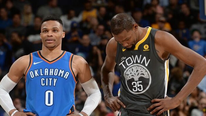 Téléchargement gratuit Images Nba Un Comedien Blague Sur Kevin Durant Russell Westbrook actualisé salutations