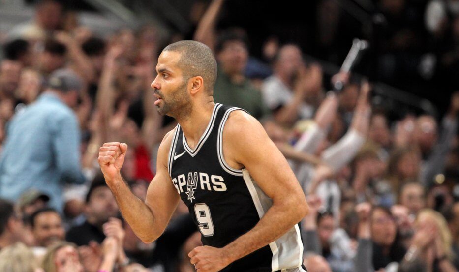 Tony Parker sous le maillot des Spurs