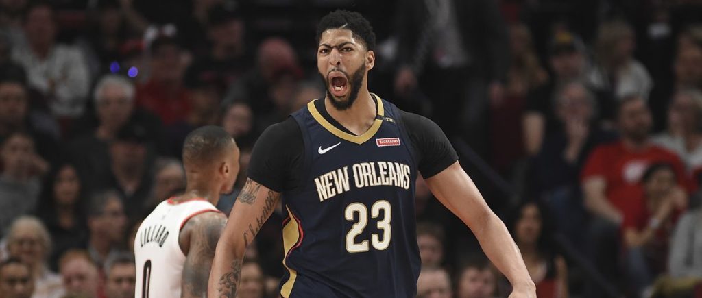 Anthony Davis sous le maillot des Pelicans