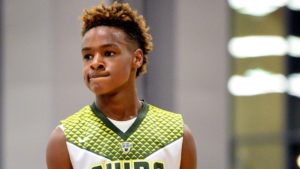 LeBron James Jr. régale encore pour le George Hill Rising Stars !