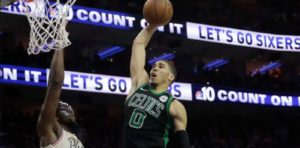 NBA – Jayson Tatum revient sur son « tu as de la chance » contre Joel Embiid