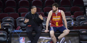 NBA – Kevin Love admet que Tyronn Lue avait raison sur son positionnement : « il a vu quelque chose en moi au poste 5 »