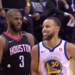 NBA – Chris Paul claque un 3 points sur Steph Curry… Et lui sort le shimmy !