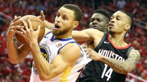 NBA – Highlights : L&rsquo;énorme coup de chaud de Stephen Curry contre les Rockets