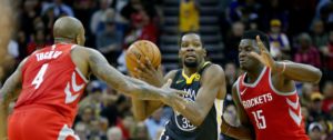 NBA – Warriors : Kevin Durant admiratif devant la défense des Rockets