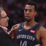 NBA – Pistons : Ish Smith déçu du départ de Van Gundy