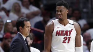 NBA – Pat Riley est catégorique, Hassan Whiteside doit « changer sa mentalité à 99% »