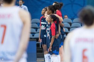 EDF (F) – L’arrivée des Bleues en Ariège pour leur préparation au Mondial