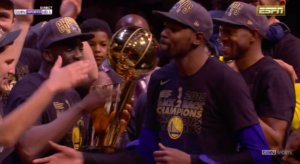 NBA – Kevin Durant nommé MVP des finales pour la 2ème fois consécutive