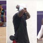 Vidéo – Les fils de LeBron James s’éclatent à Miami, Bronny s’essaye au dunk !