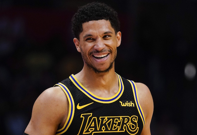 Josh Hart sous le maillot des Lakers