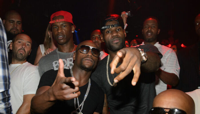 Floyd Mayweather et LeBron James