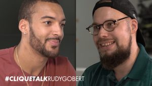 Médias – Rudy Gobert de passage dans Clique