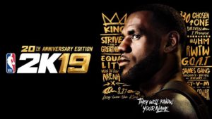 Jeux vidéos – Pour les 20 ans du jeu, LeBron James sera sur la couverture de NBA 2K19