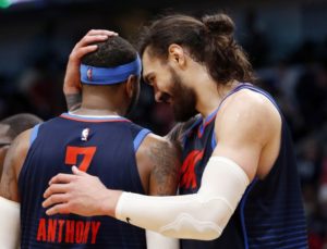 NBA – Steven Adams se justifie suite à son like d’un commentaire anti-Melo