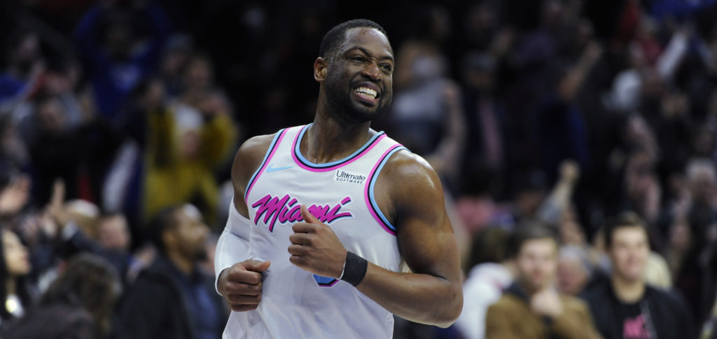 Dwyane Wade sous le maillot du Heat