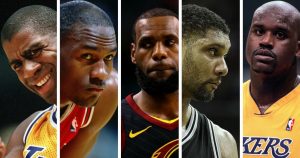 NBA – Le 5 All-Time de notre communauté Facebook
