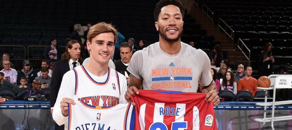 NBA - Derrick Rose répond à Antoine Griezmann