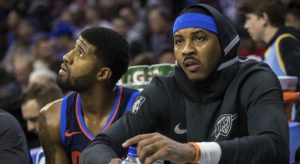 NBA – Paul George sur Carmelo Anthony : « Ça n’a juste pas fonctionné »