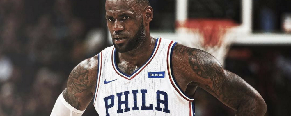 NBA - LeBron James n'était pas si loin des Sixers