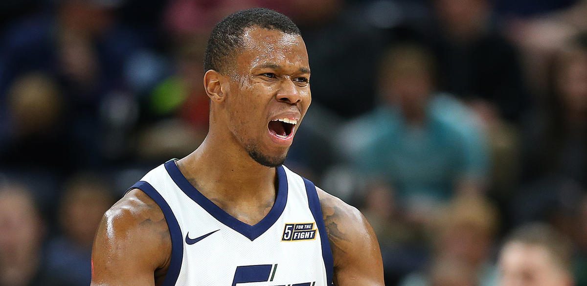 Rodney Hood sous le maillot du Jazz.