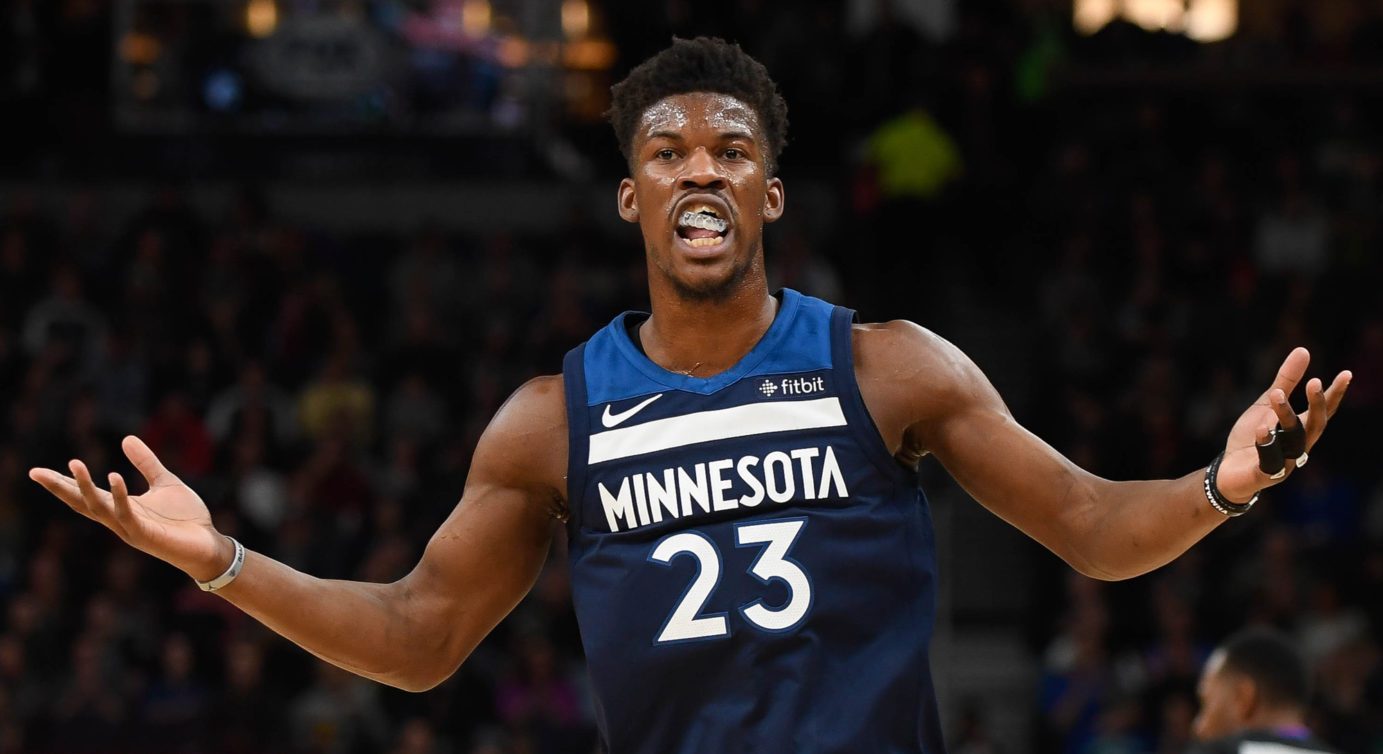 Jimmy Butler sous le maillot des Wolves