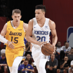 NBA – Kevin Knox : « Nous avons une chance de faire les playoffs »