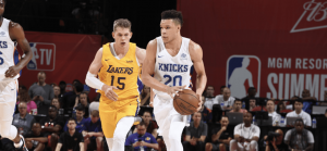 NBA – Kevin Knox : « Nous avons une chance de faire les playoffs »