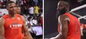 NBA – Pour la bonne cause,  Russell Westbrook et James Harden font de nouveau équipe