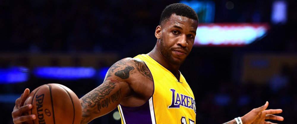 Thomas Robinson sous le maillot des Los Angeles Lakers