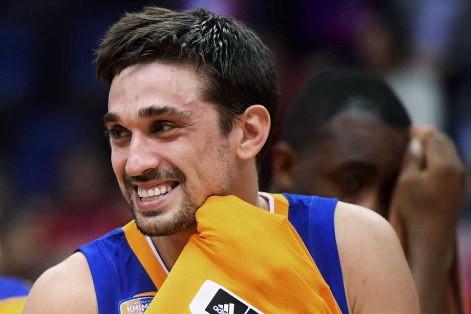 Alexey Shved sous le maillot du Khimki Moscou