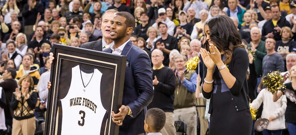 Chris Paul donne 2,5 millions de dollars à son ancienne université