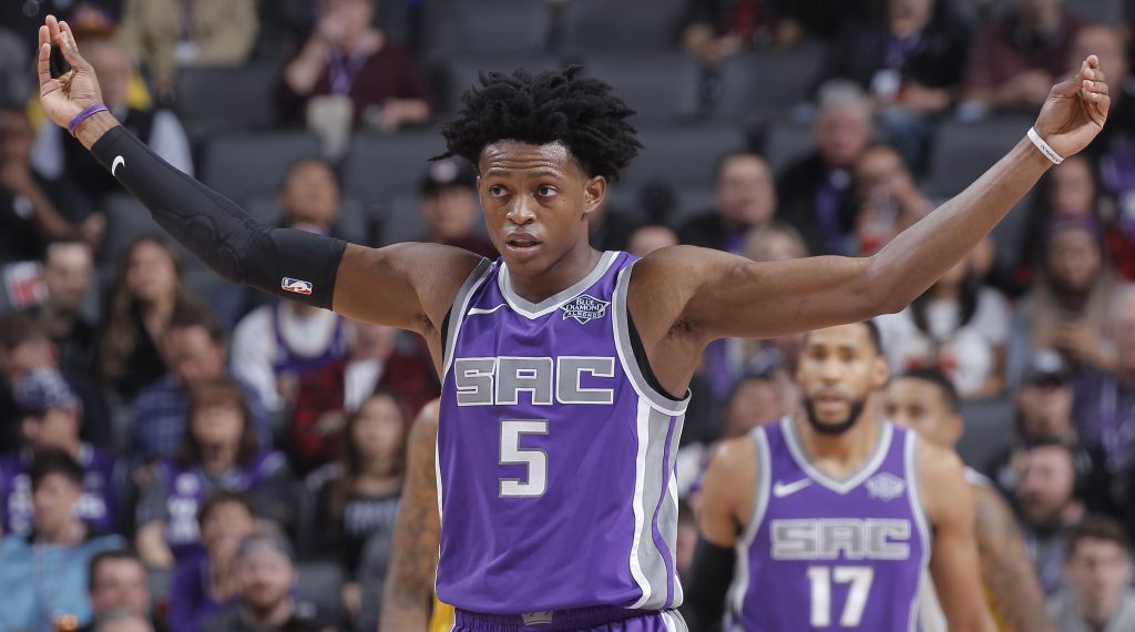 De'Aaron Fox sous le maillot des Kings