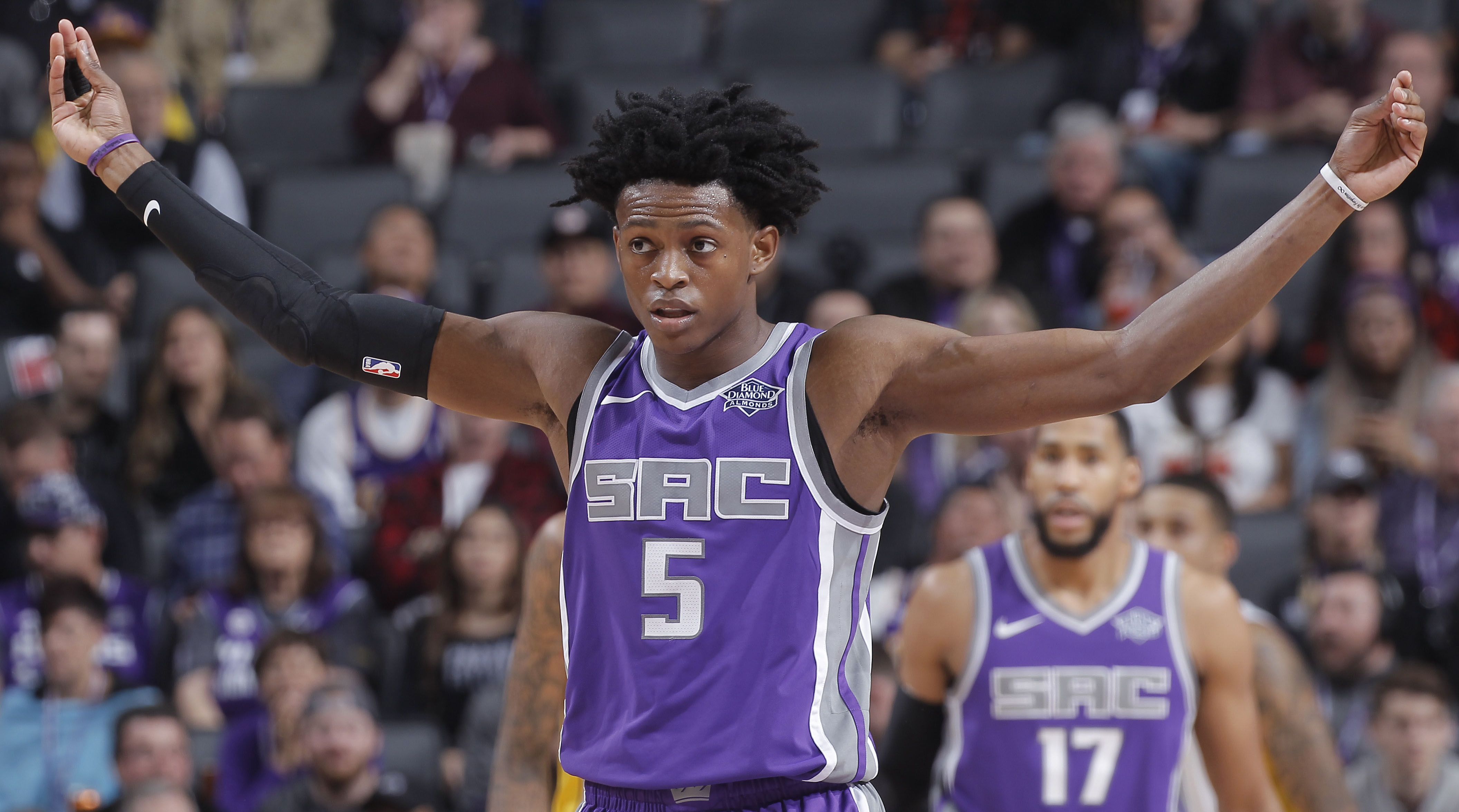 De'Aaron Fox sous le maillot des Kings