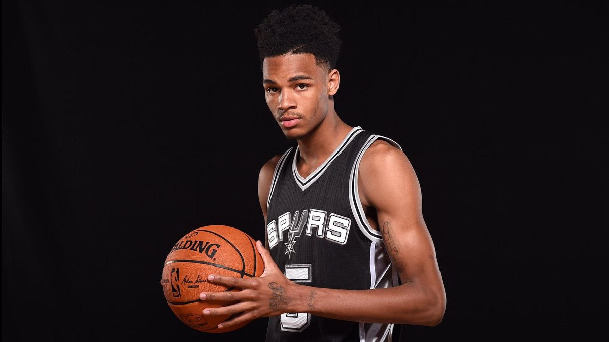 Dejounte Murray sous le maillot des Spurs