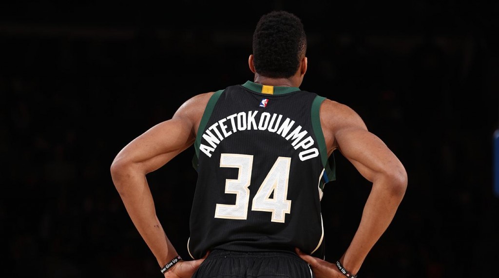 Giannis sous le maillot des Bucks