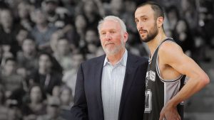 NBA – L&rsquo;hommage de Gregg Popovich au sacrifice de Manu Ginobili