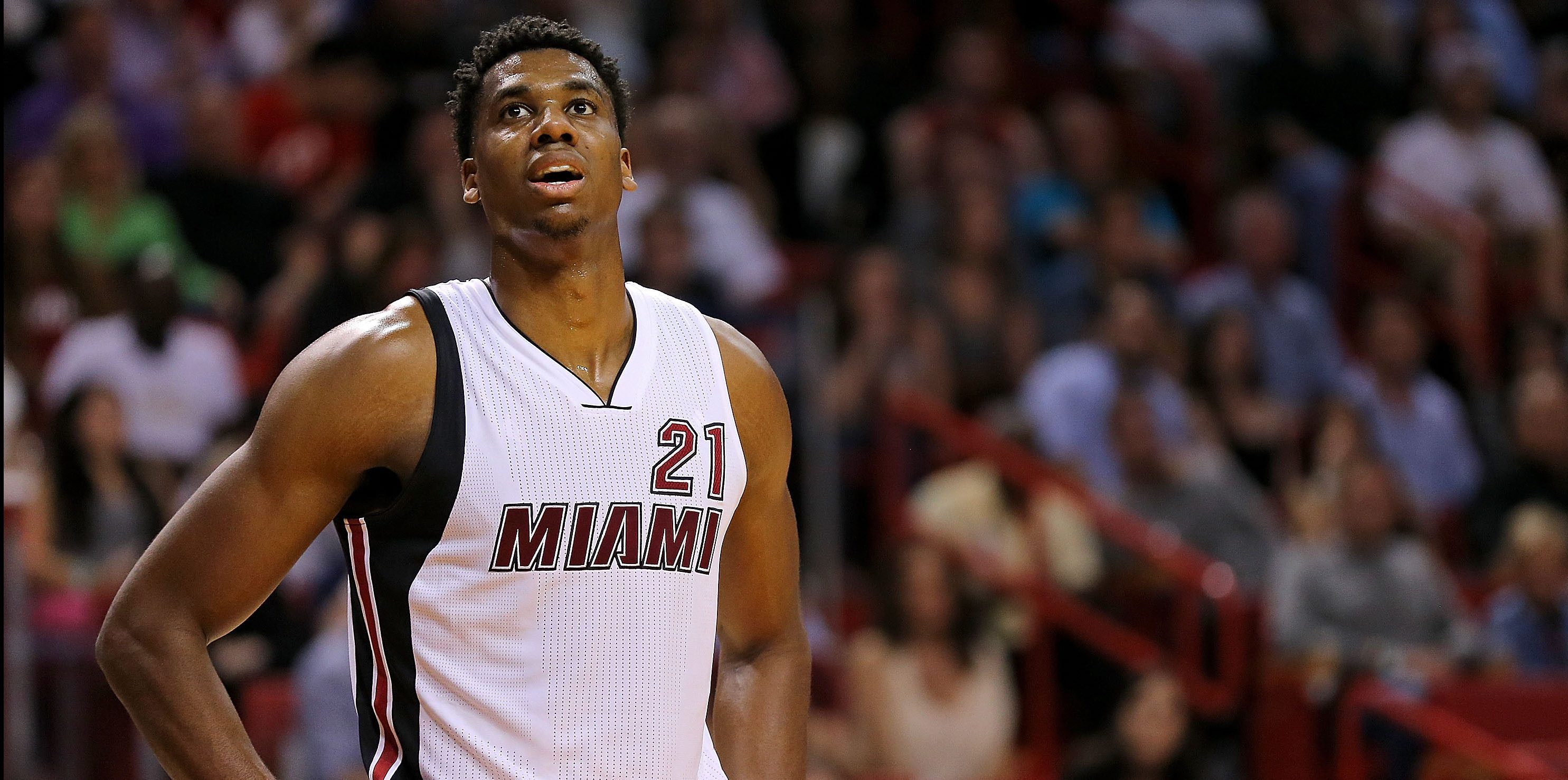 Hassan Whiteside sous le maillot du Heat