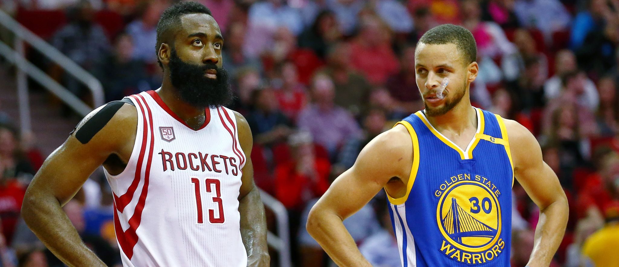 James Harden et Stephen Curry