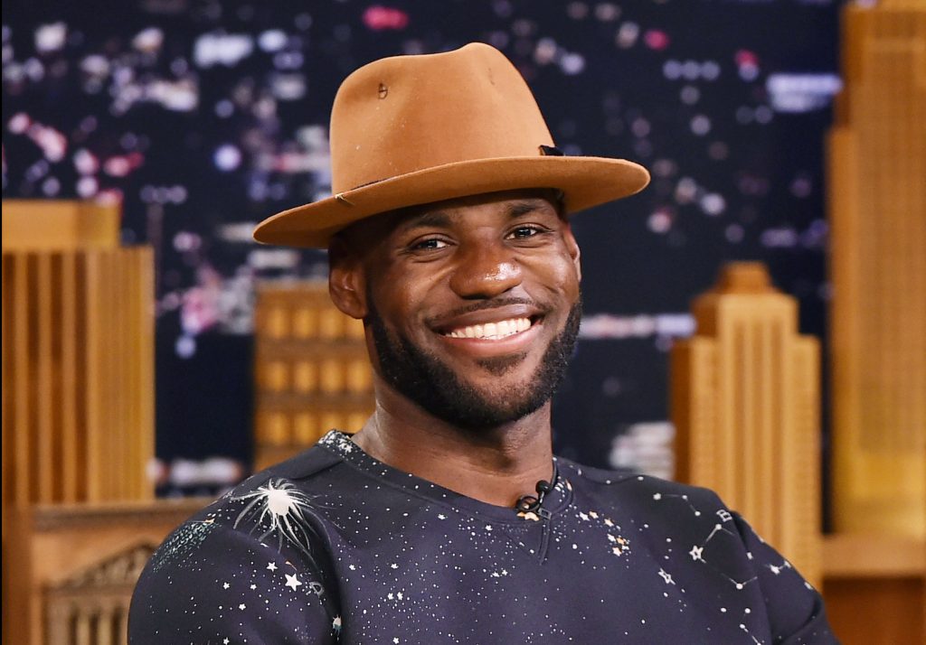 LeBron James sur le plateau du Tonight Show