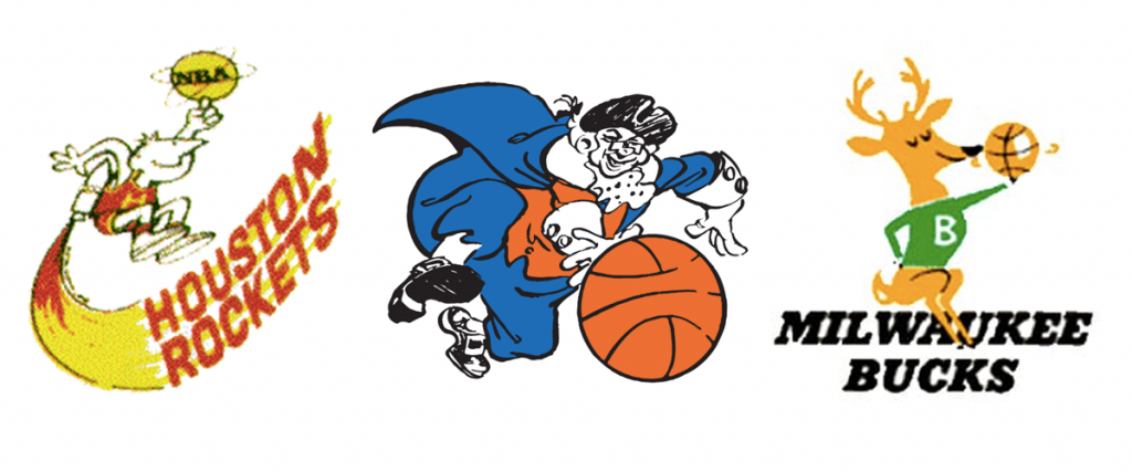 Premiers logos des équipes NBA