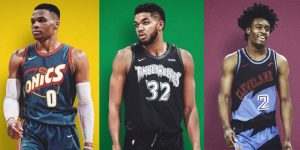 NBA – Les maillots rétros portés par les stars actuelles