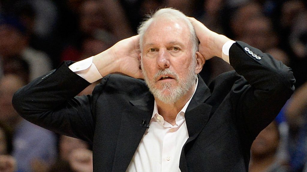 NBA Gregg Popovich dévasté