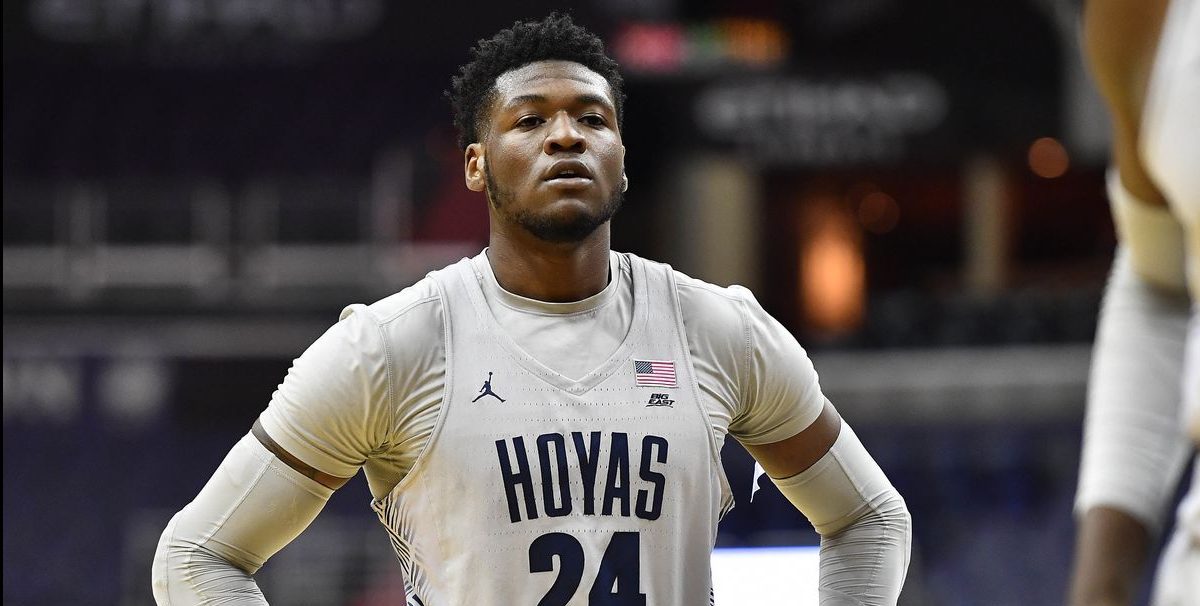 Marcus Derrickson sous le maillot des Hoyas