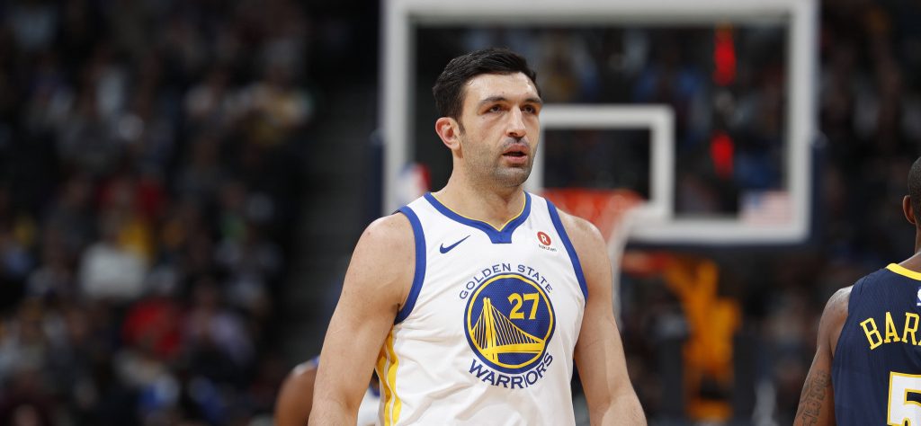 Zaza Pachulia sous le maillot des Warriors.